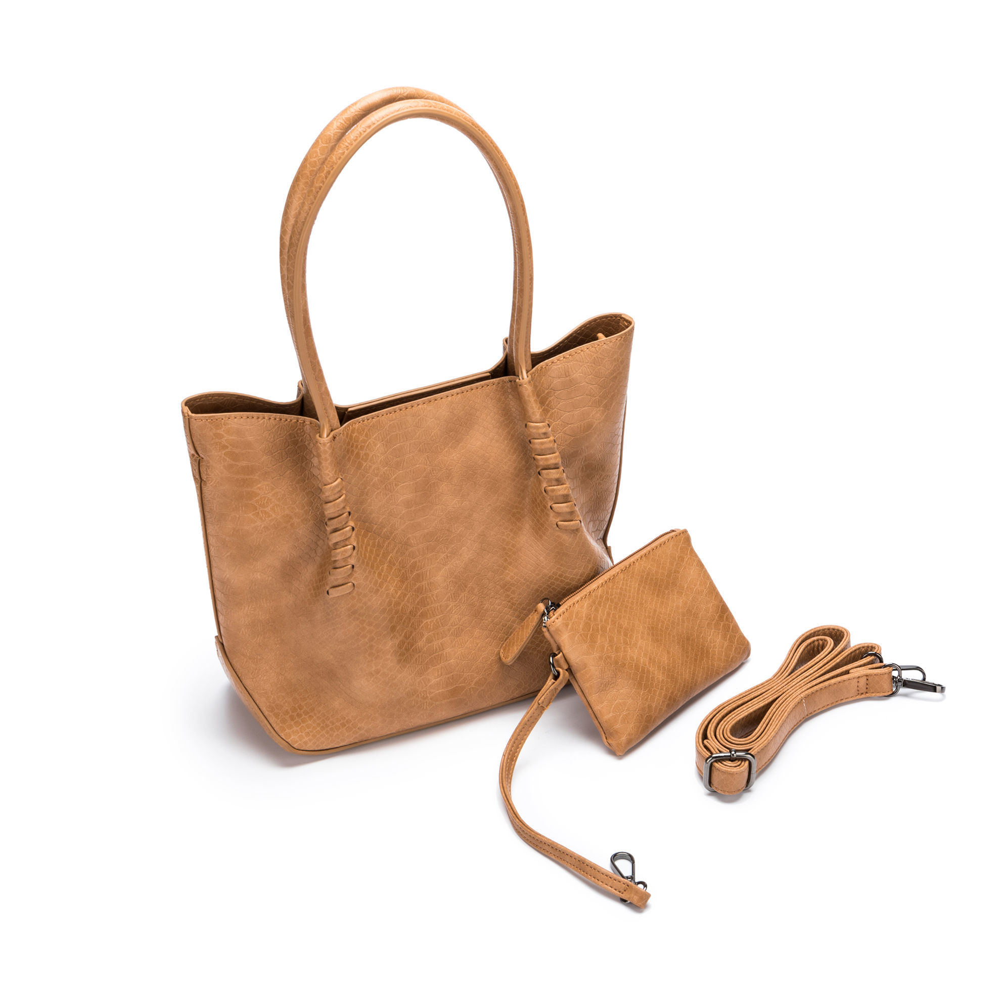 tan mini bag