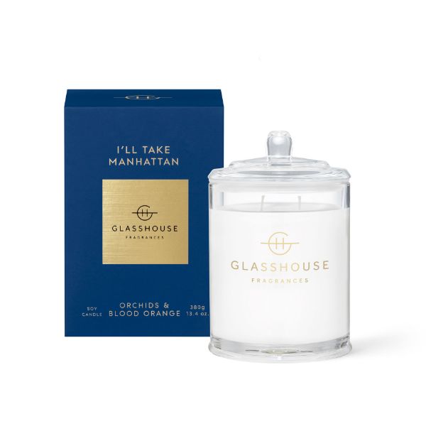 Picture of Glasshouse Fragrance Candle - Ill Take Manhattan 380g