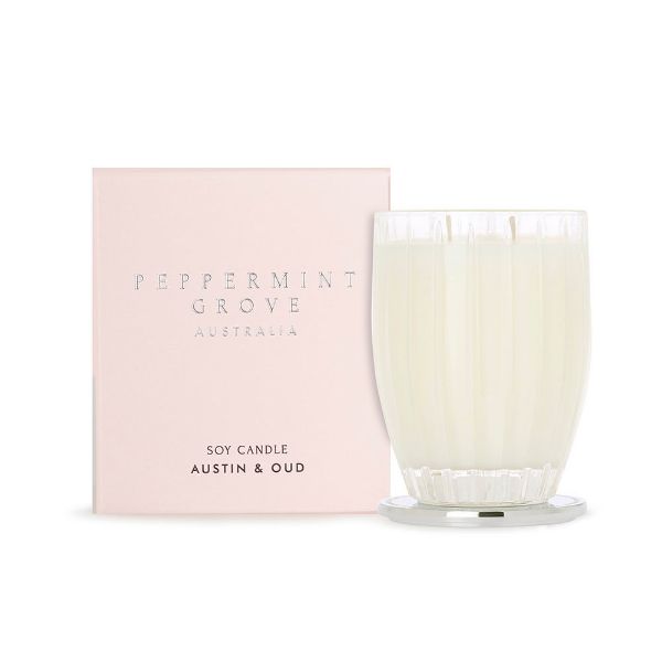 Picture of Peppermint Grove Candle 350g - Austin & Oud