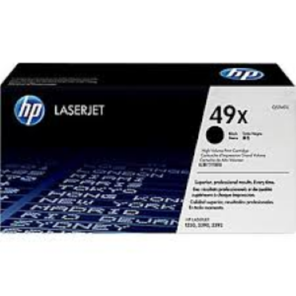 Picture of HP 49X Toner Cartridge - 6,000 pages