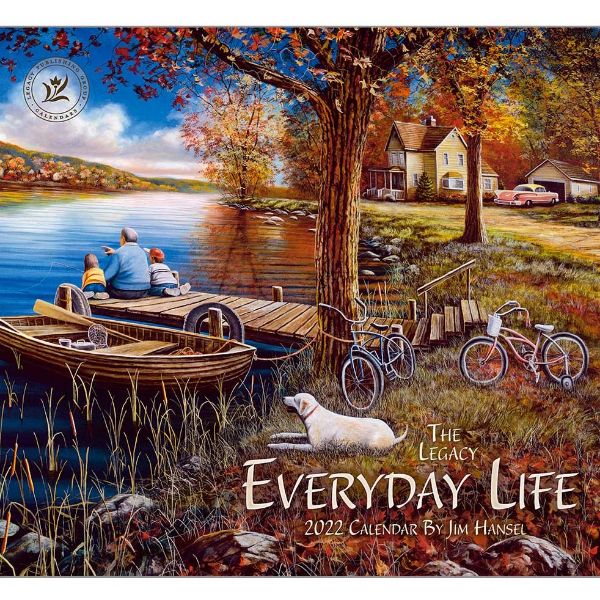 Picture of LEGACY Wall Calendar 2022  Everday Life by Jim Hansel