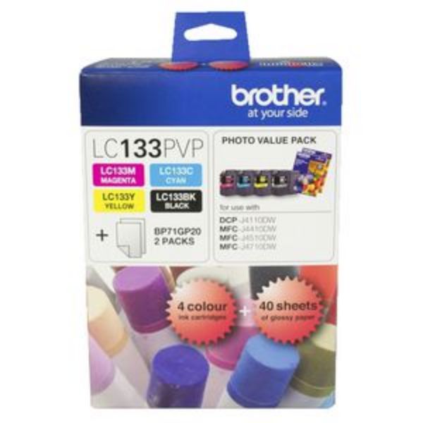 Picture of BROTHER LC-133 PHOTO VALUE PACK