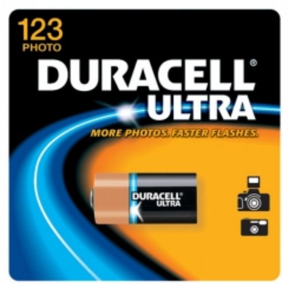 Picture of BATTERY DURACELL DL123A 3V LITHIUM