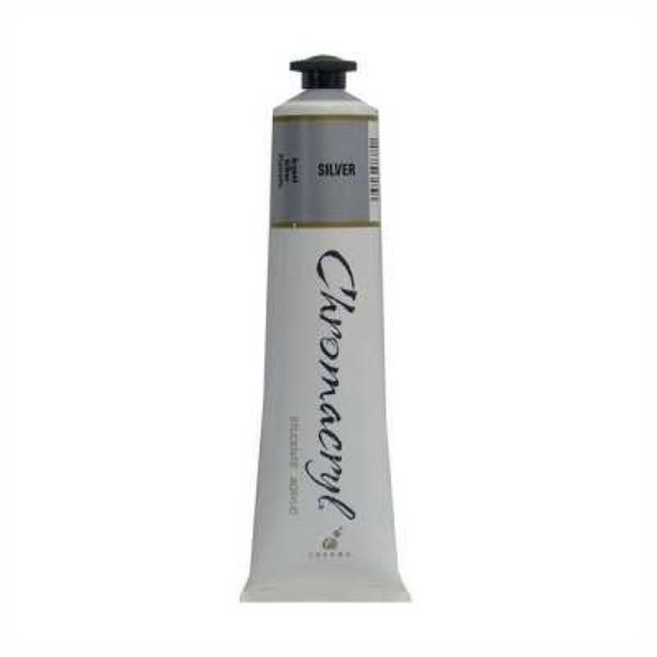 Picture of CHROMACRYL 75ML ACRYLIC SILVER