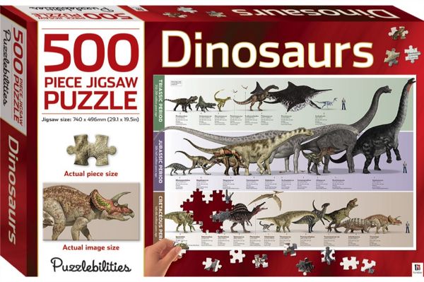 Picture of 500P Jigsaw Puzzle Dinosaurs
