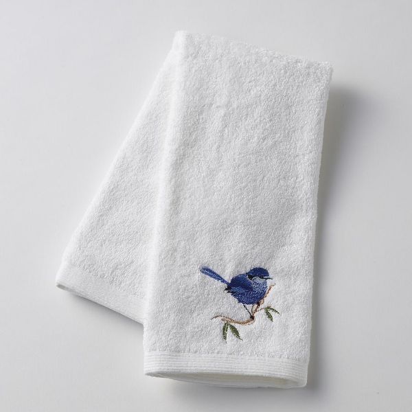 Picture of Hand Towel - Blue Wren