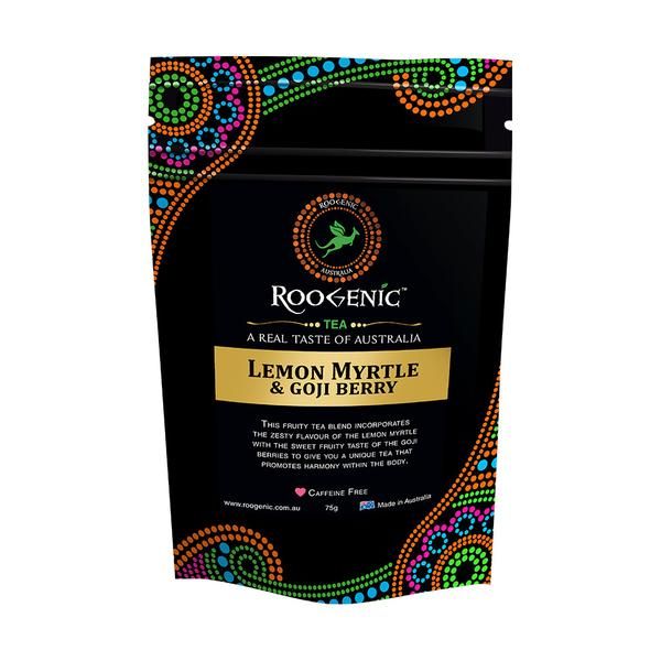 Picture of Roogenic Tea Lemon Myrtle and Goji Berry Pouch