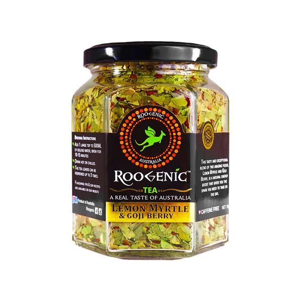 Picture of Roogenic Loose Leaf Jar Lemon Myrtle & Goji Berry