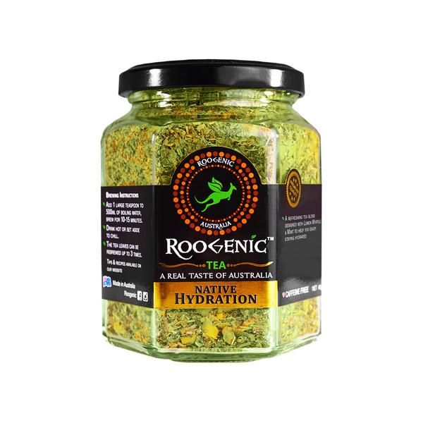 Picture of Roogenic Loose Leaf Jar Native Hydration (Lemon Myrtle & Mint)