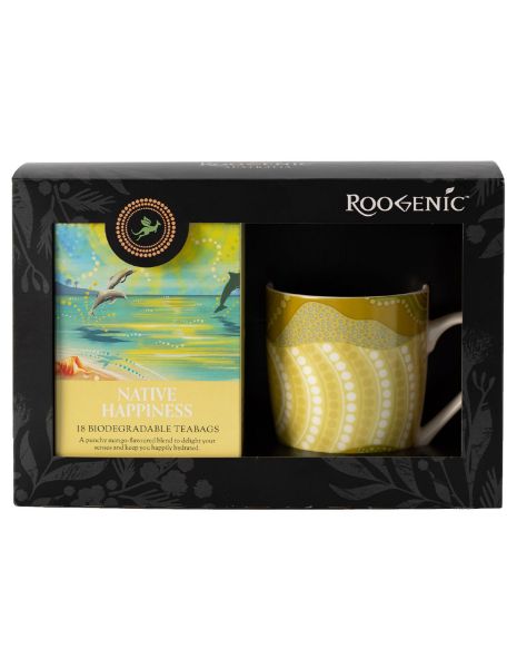 Picture of Roogenic Native Happiness Tea & Cup Gift Box