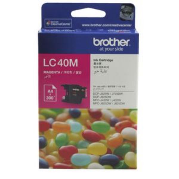Picture of BROTHER LC-40 MAGENTA INK CARTRIDGE