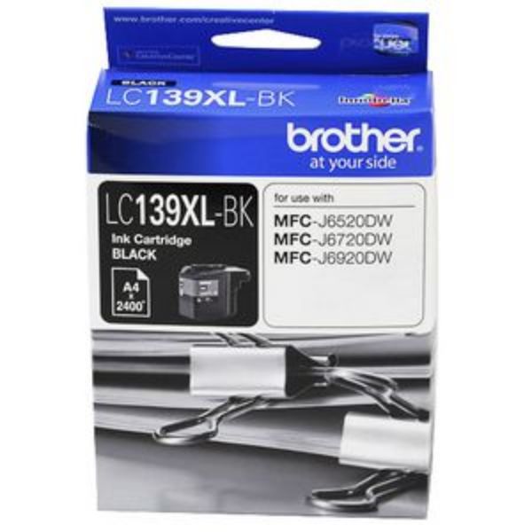 Picture of BROTHER LC-139XL BLACK INK CARTRIDGE