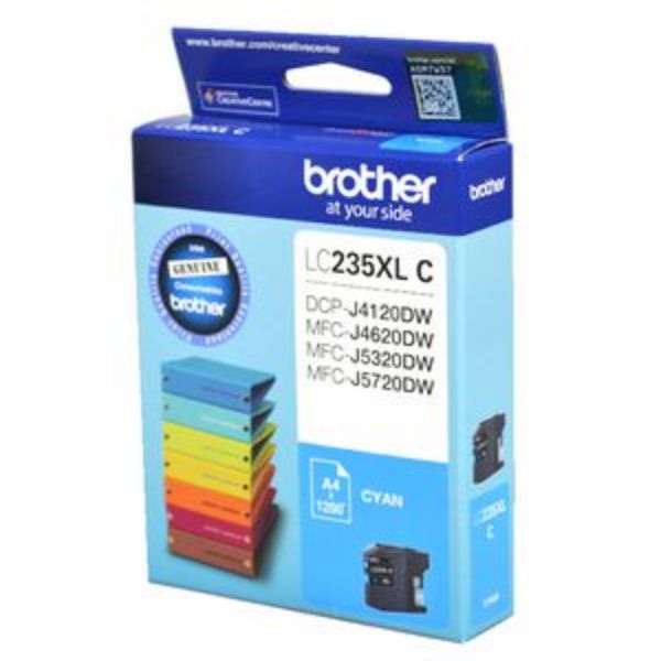 Picture of BROTHER LC-235XL CYAN INK CARTRIDGE