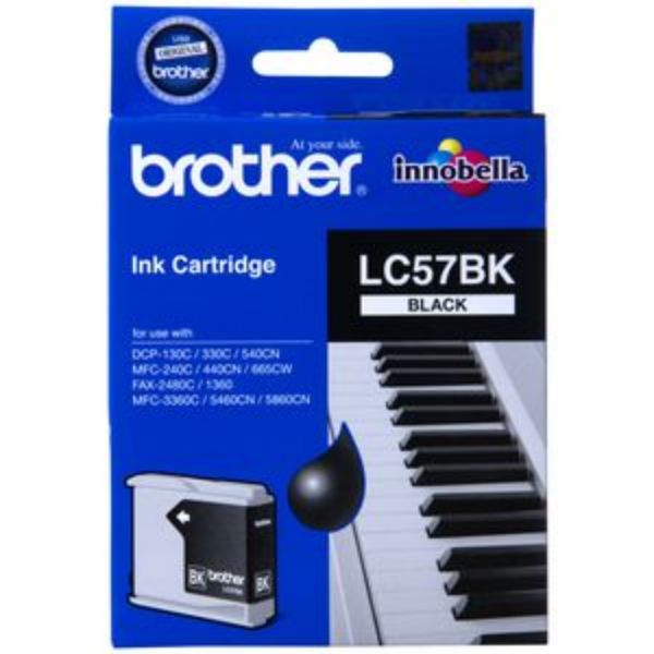 Picture of BROTHER LC-57 BLACK INK CARTRIDGE