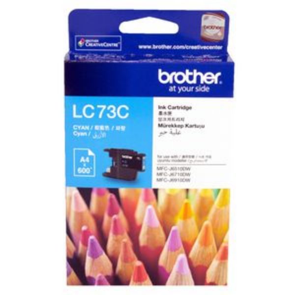 Picture of BROTHER LC-73 CYAN INK CARTRIDGE