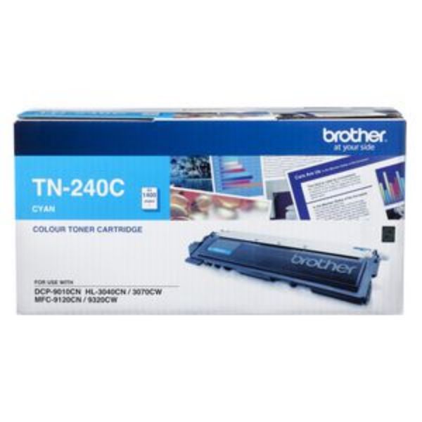 Picture of Brother TN-240 Cyan Toner Cartridge - 1,400 pages