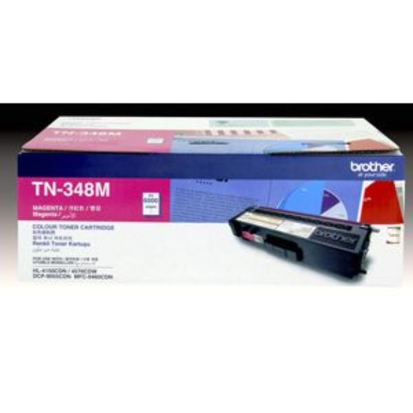 Picture of Brother TN-348 Magenta Toner Cartridge - 6,000 pgs