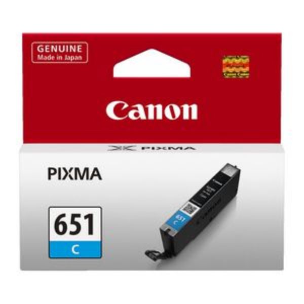 Picture of CANON CLI651 CYAN INK CARTRIDGE