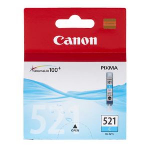 Picture of CANON CLI521 CYAN INK CARTRIDGE