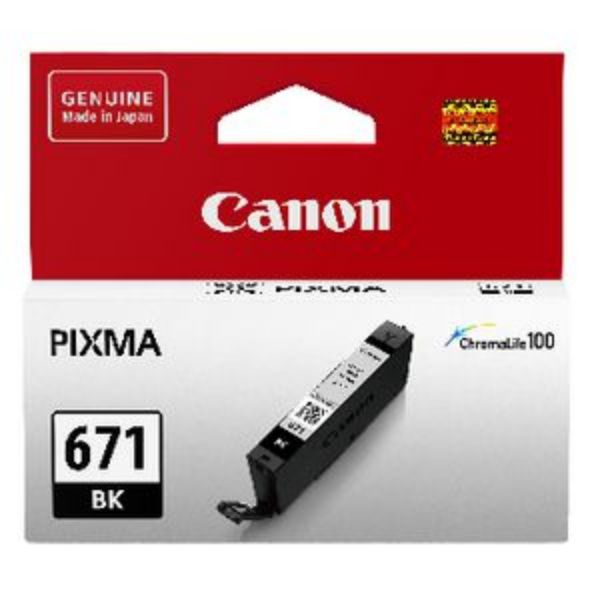 Picture of CANON CLI671 BLACK INK CARTRIDGE