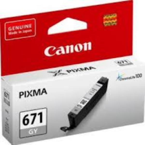 Picture of CANON CLI671 GREY INK CARTRIDGE
