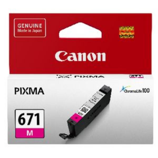 Picture of CANON CLI671 MAGENTA INK CARTRIDGE