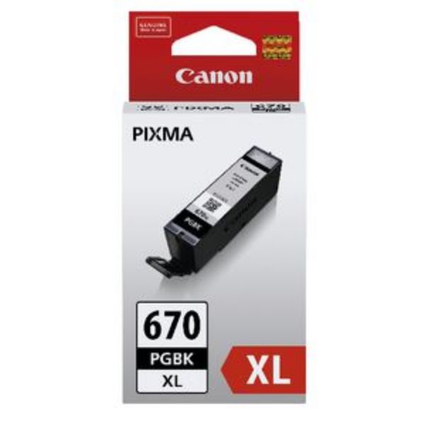 Picture of CANON PGI670XL BLACK INK CARTRIDGE