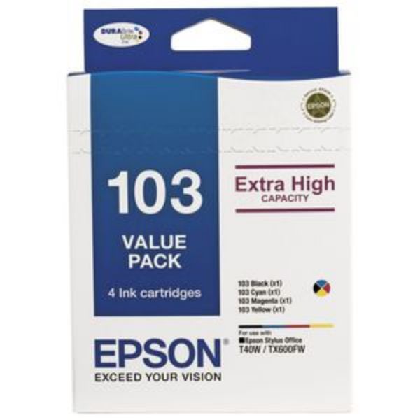 Picture of EPSON 103 H/Y INK VALUE PACK
