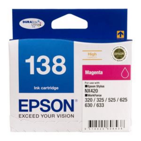 Picture of EPSON 138 MAGENTA IN CARTRIDGE