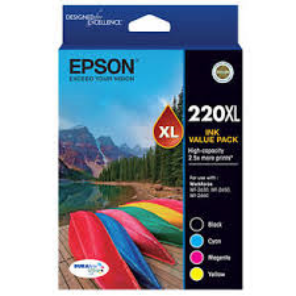 Picture of EPSON 220 4 HY INK VALUE PACK