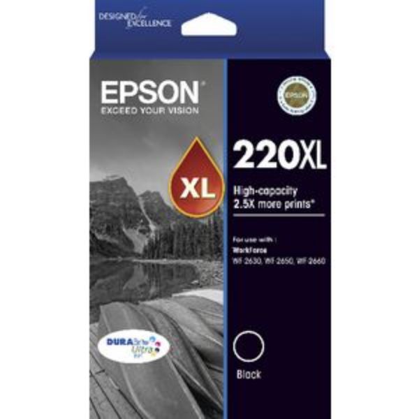 Picture of EPSON 220 HY BLACK INK CARTRIDGE
