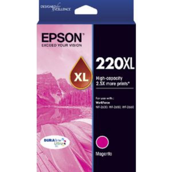 Picture of Epson 220 HY Magenta Ink Cartridge