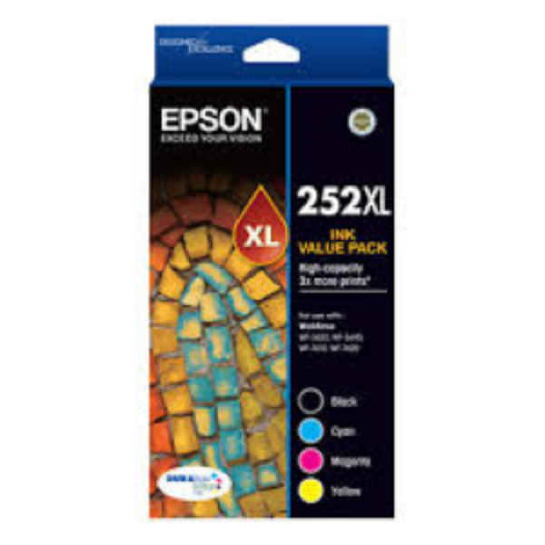 Picture of EPSON 252 4 HY INK VALUE PACK