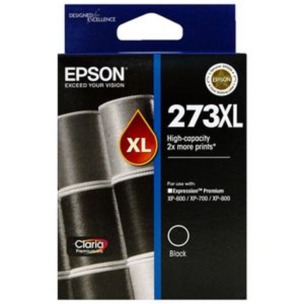 Picture of EPSON 273 HY BLACK INK CART - 500 PAGE