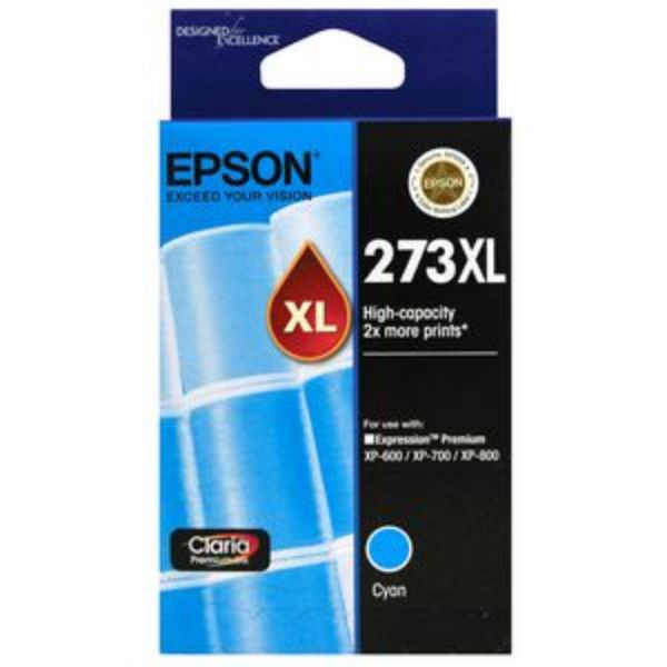 Picture of EPSON 273 HY CYAN INK CARTRIDGE