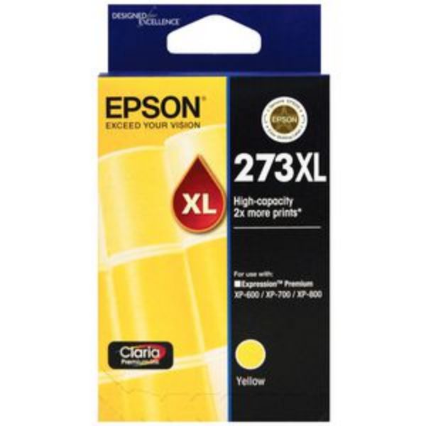 Picture of EPSON 273 HY YELLOW INK CARTRIDG
