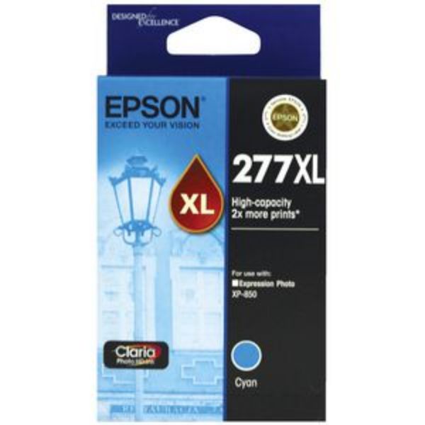 Picture of EPSON 277 HY CYAN INK CARTRIDGE