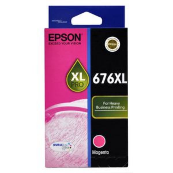 Picture of EPSON 676 XL MAGENTA INK CARTRIDGE