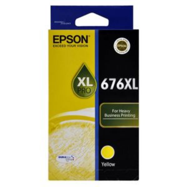 Picture of EPSON 676XL YELLOW INK CARTRIDGE