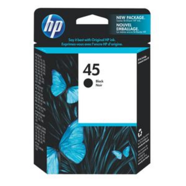 Picture of HP 45 Black Ink Cart 51645AA