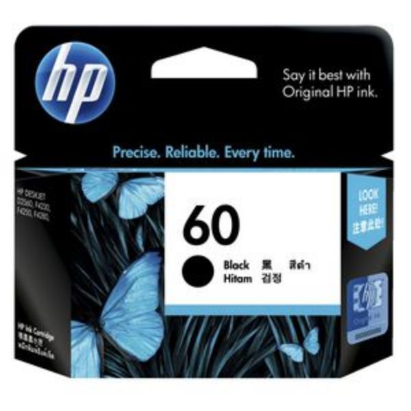 Picture of HP 60 Black Ink CC640WA