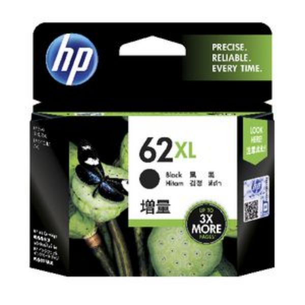 Picture of HP 62XL Black Ink Cartridge - 600 pag