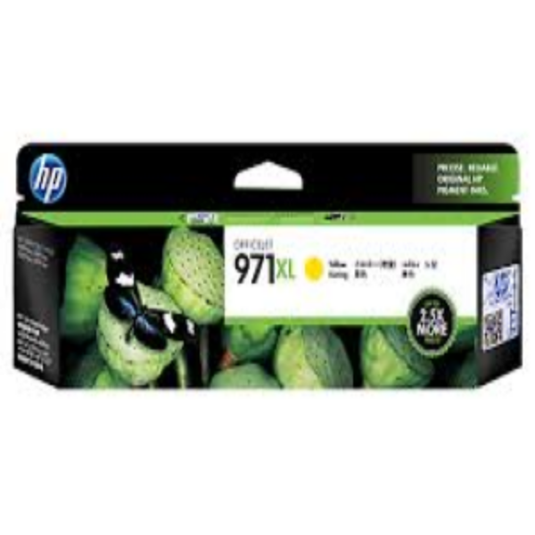 Picture of HP 971XL Yellow Ink Cartridge - 6,600 pages