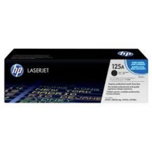 Picture of HP 125A Black Toner Cartridge CB540A - 2,200 pages