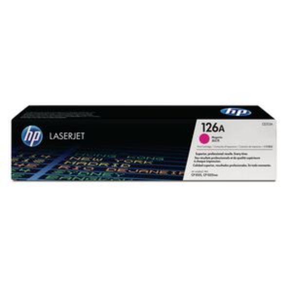 Picture of HP 126A Magenta Toner Cartridge - 1,000 pages