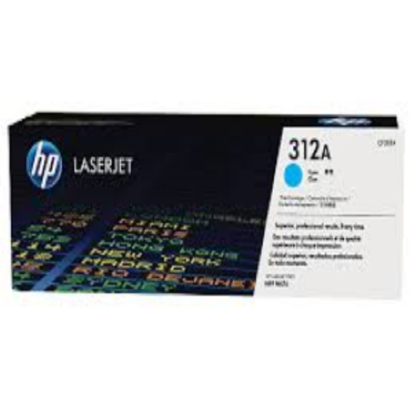 Picture of HP 312A Cyan Toner Cartridge - 2,700 pages