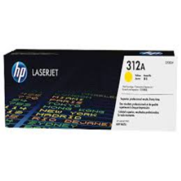 Picture of HP 312A Yellow Toner Cartridge - 2,700
