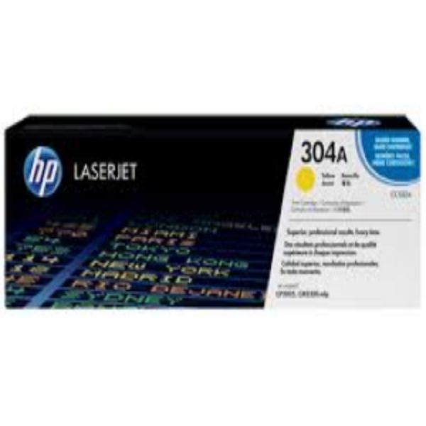 Picture of HP 304A Yellow Toner Cartridge - 2,800 pages