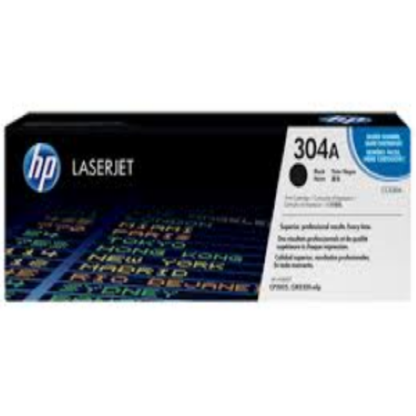 Picture of HP 304A Black Toner Cartridge - 3,500 pages