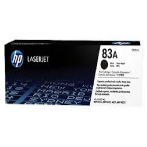 Picture of HP 83A Black Toner Cartridge - 1,500
